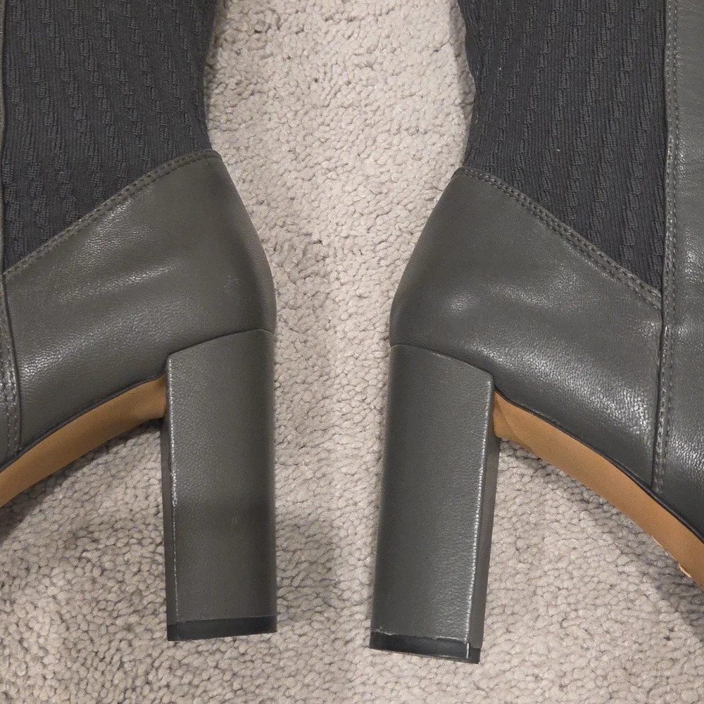 Vince Camuyo Majestie gray knee-high boots - Picture 5 of 9